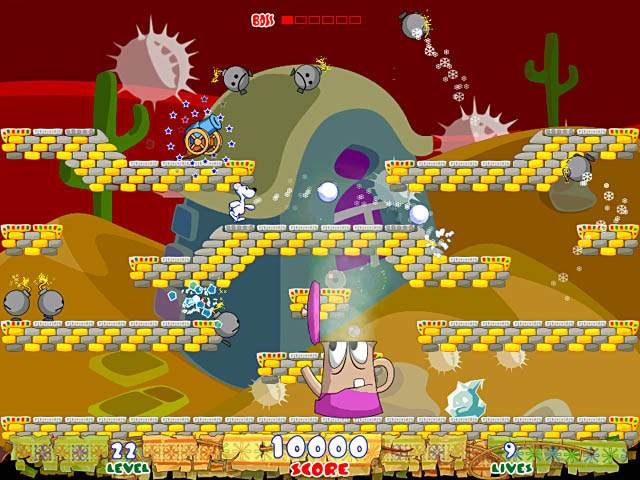 Snowy - arcade game screenshot